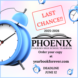 Last chance to purchase an FHS yearbook!