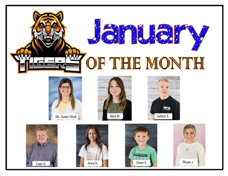 January Tigers of the Month Featured Photo