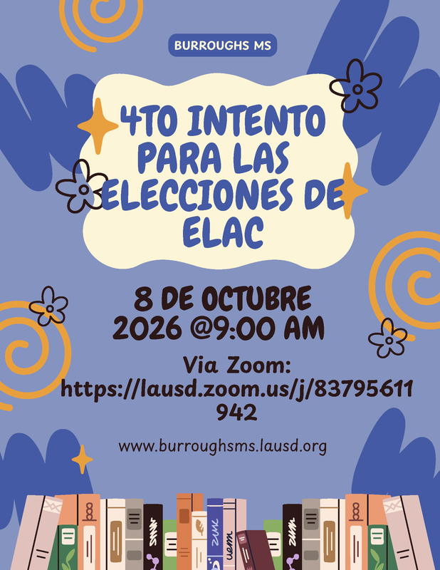 4th Attempt ELAC Elections Spanish