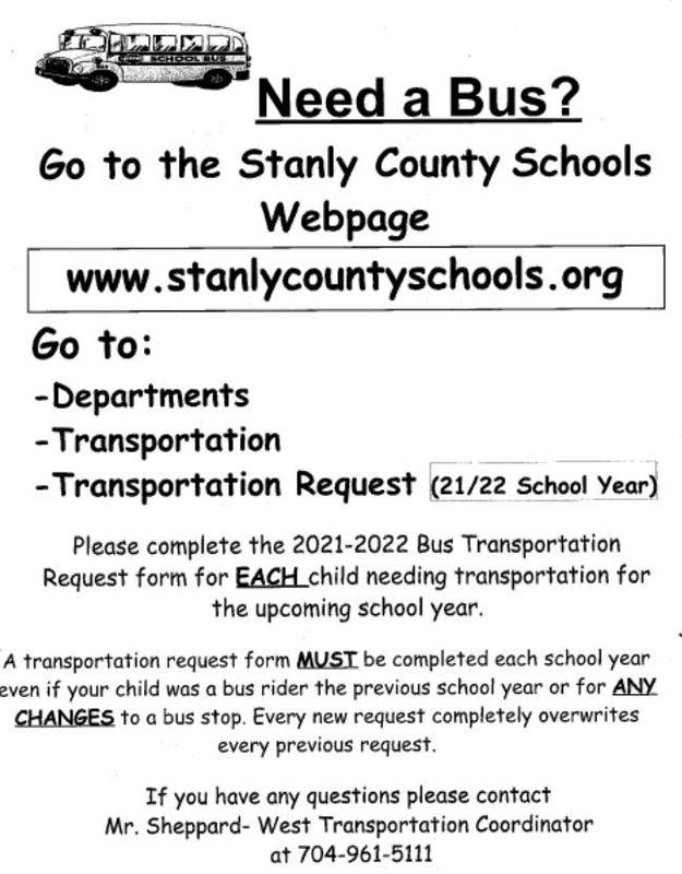 2021-2022 Bus Transportation Form Featured Photo
