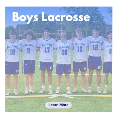  senior lacrosse players lined up together