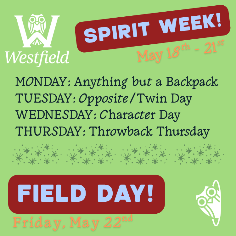 Middle School getting everyone into the spirit this week!
