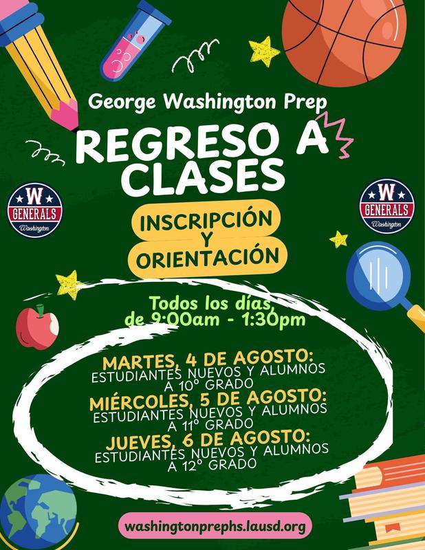 26-27 Registration/Orientation Flyer (Esp)