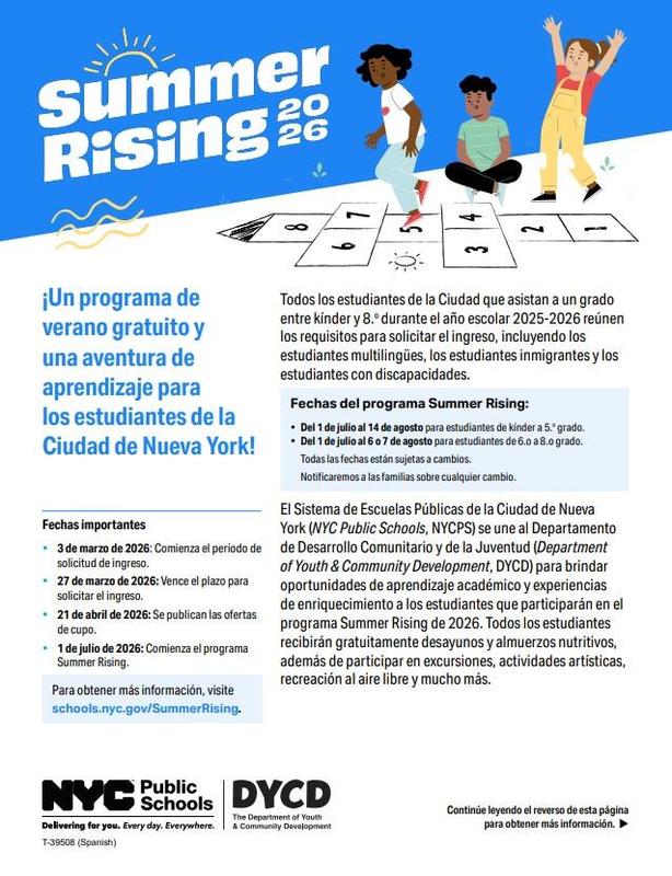 Summer Rising spanish