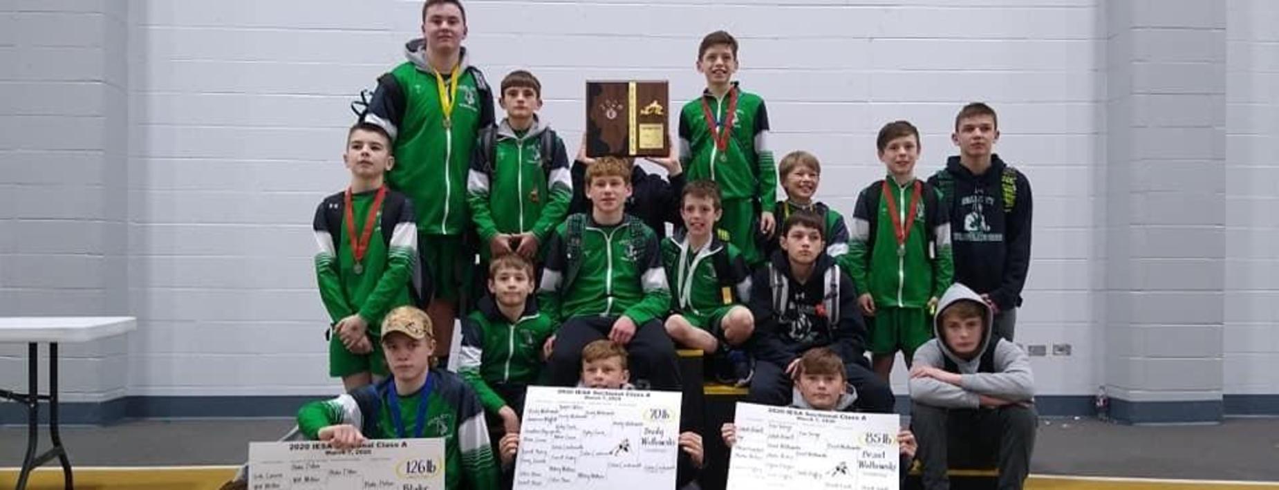 Heading to state wrestling - CCMS