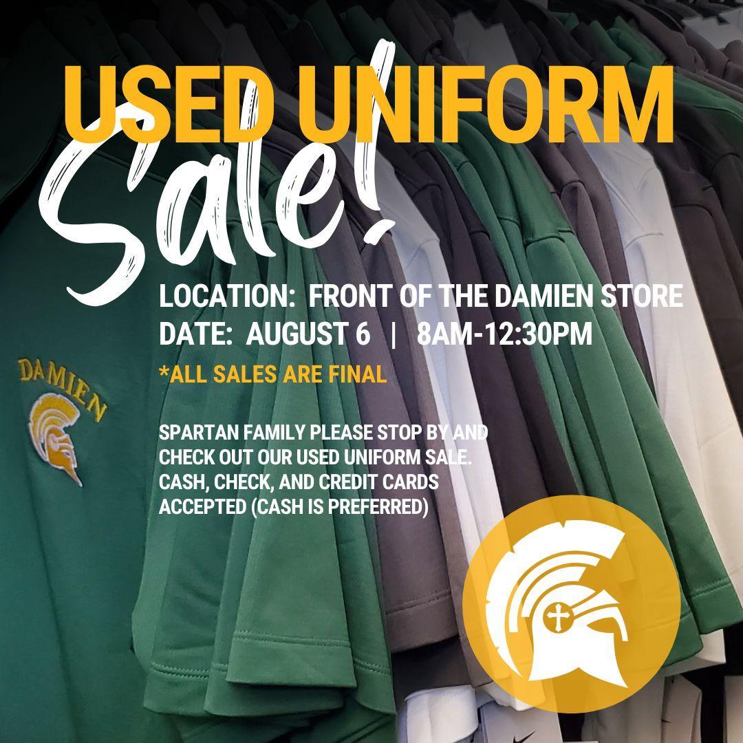 used uniform