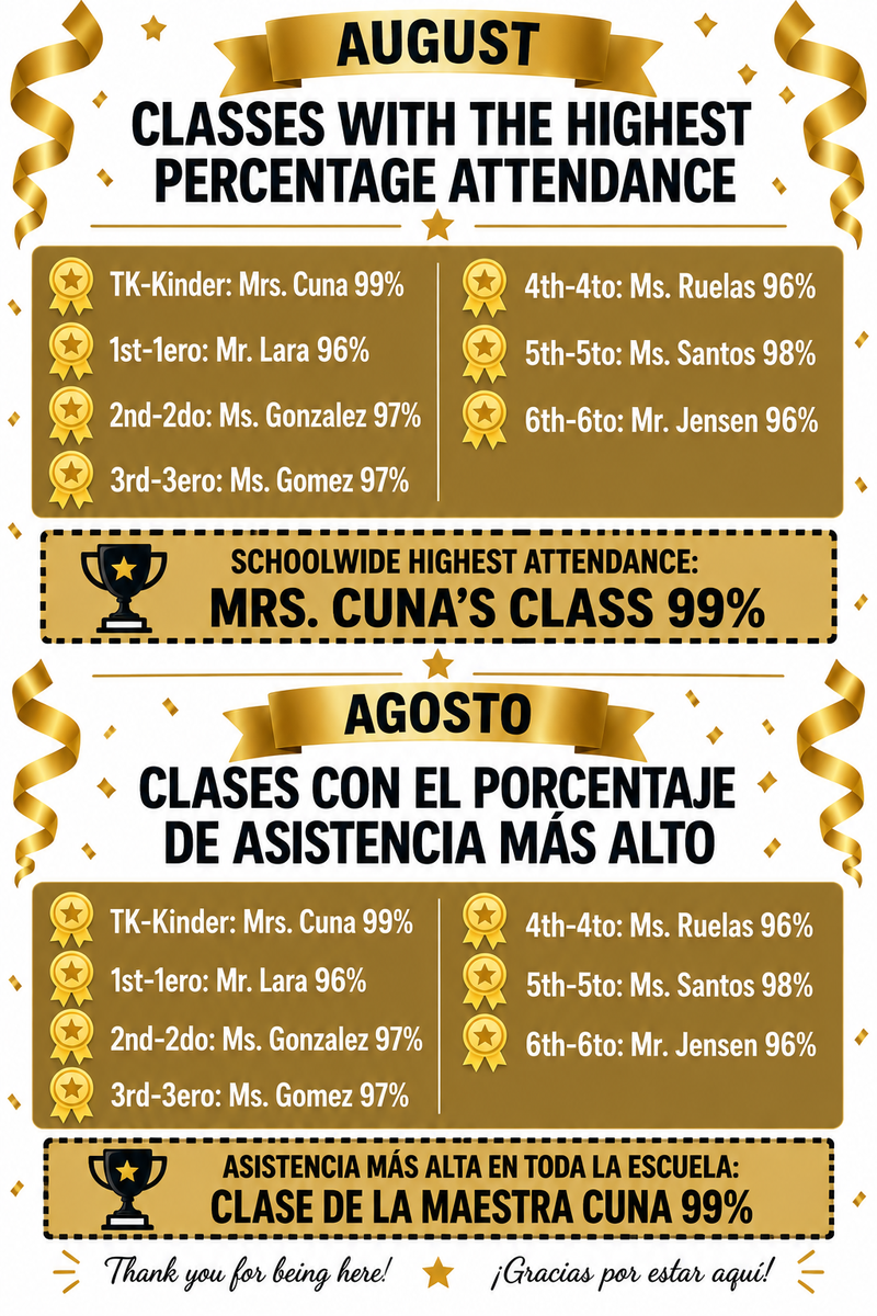 Attendace flyer