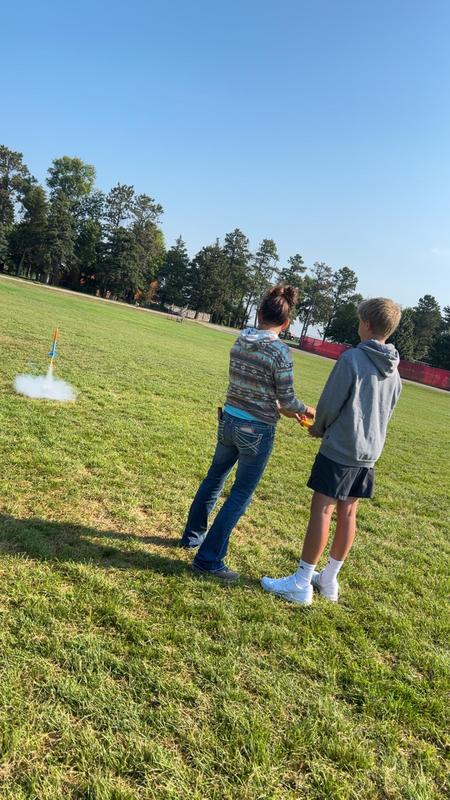 8th grade rocket launching