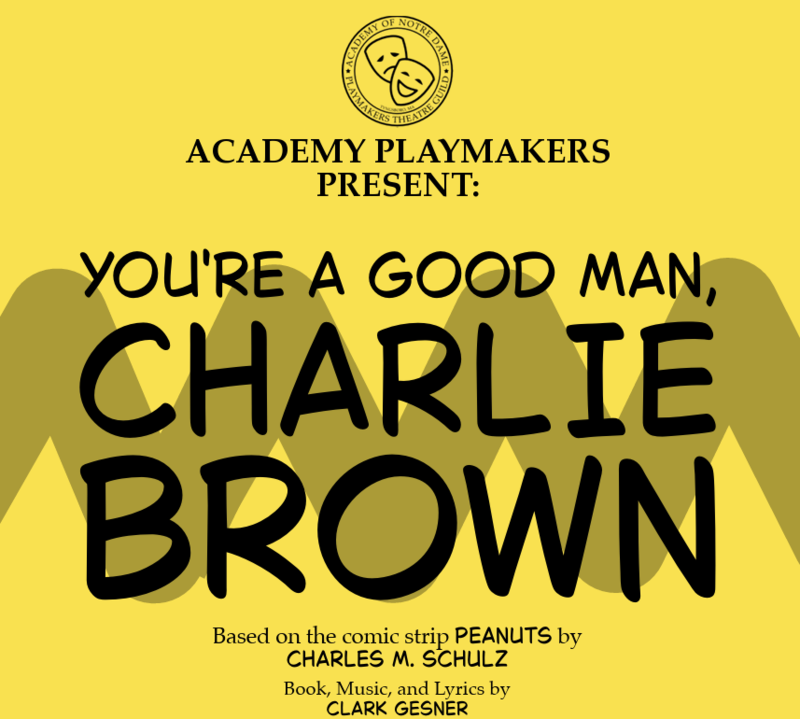 You're a good man Charlie Brown logo