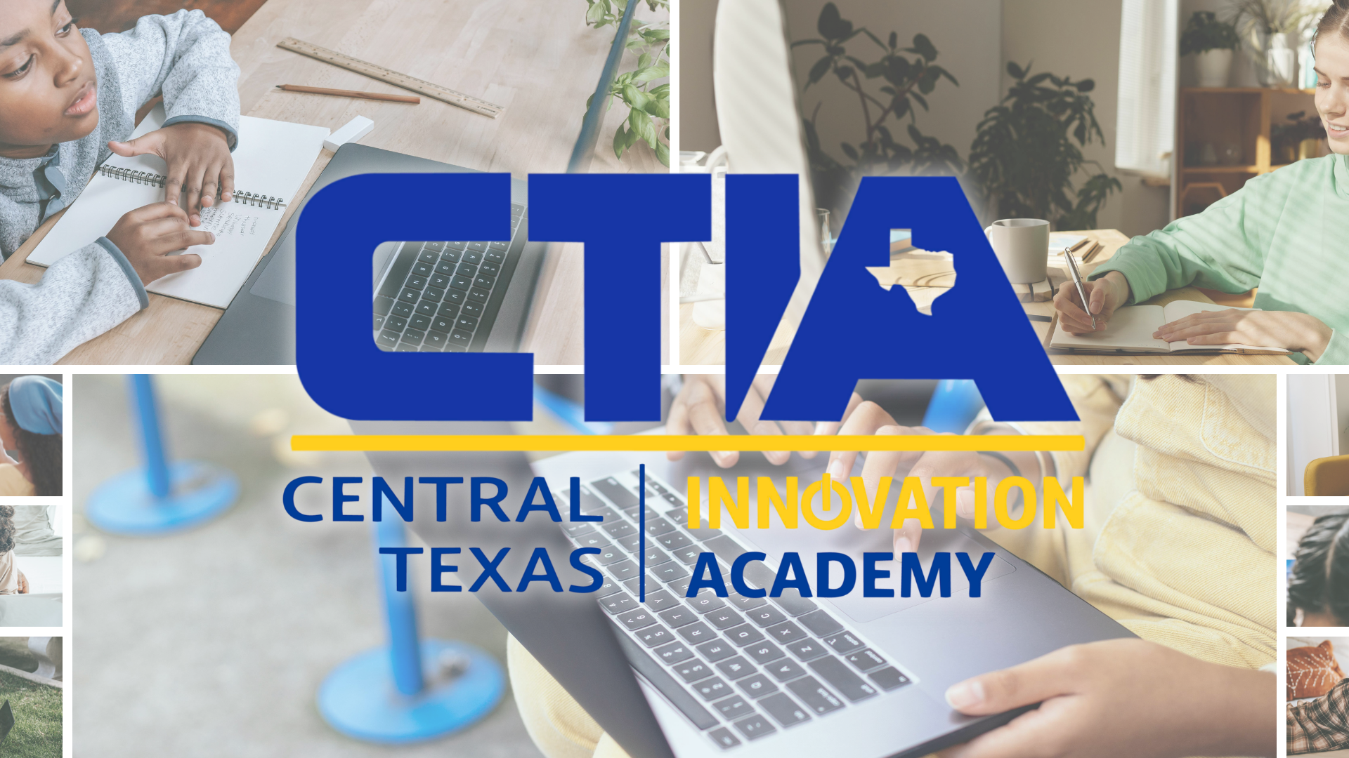 Collage of students engaged in various learning activities with the CTIA logo.