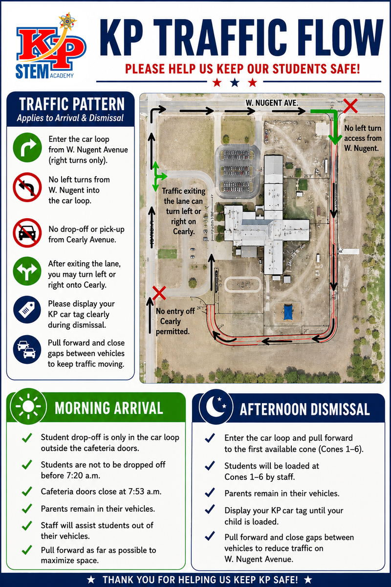 2026-2027 Arrival/Dismissal map Featured Photo