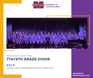 promo graphic - MJH concert choir - ISSMA org contest March 2026