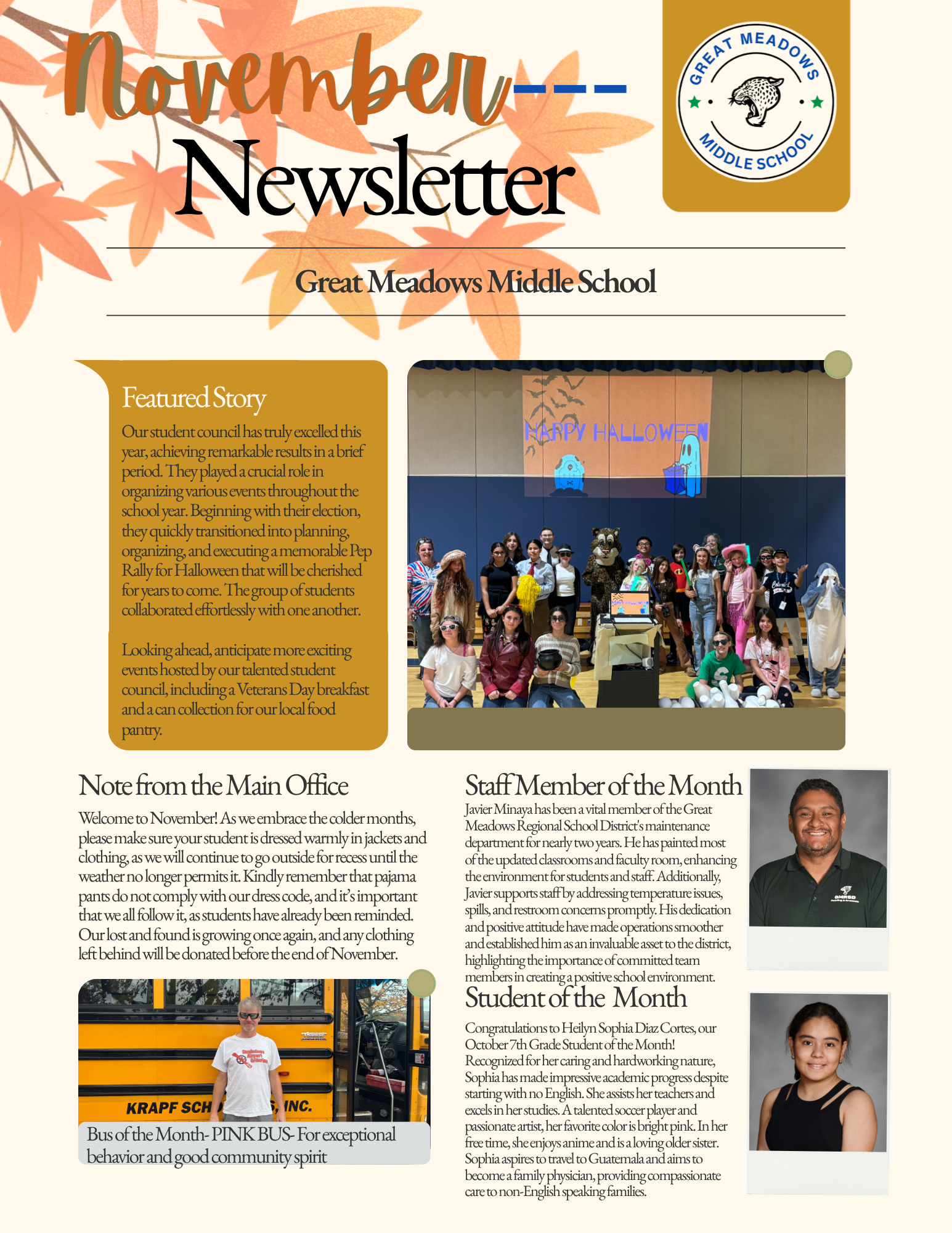 November Newsletter