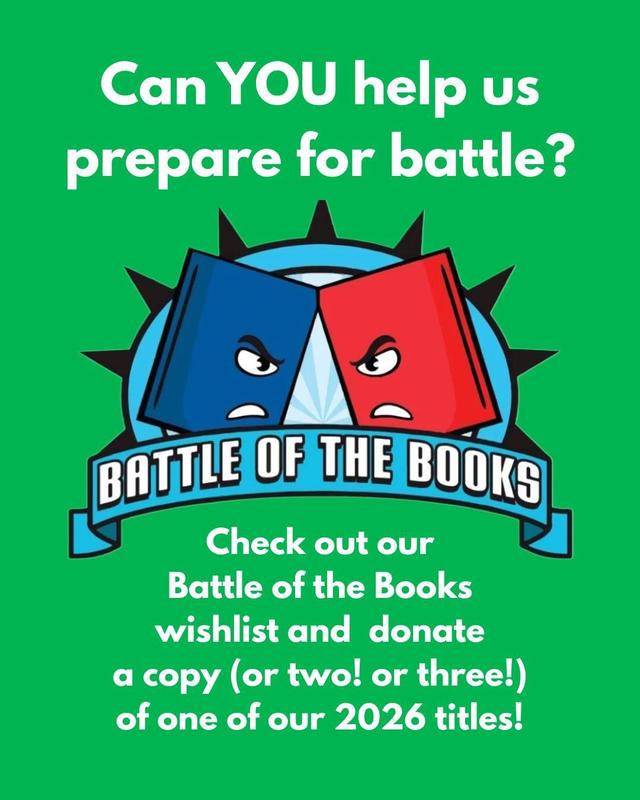 Battle of the Books - Books Still Needed