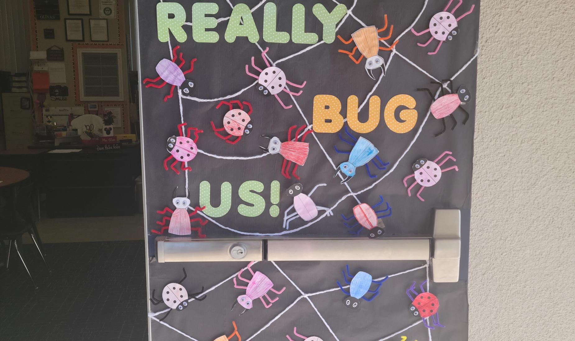 Bullies Really Bug Us door decorating contest