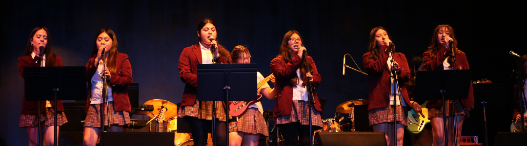 Students performing