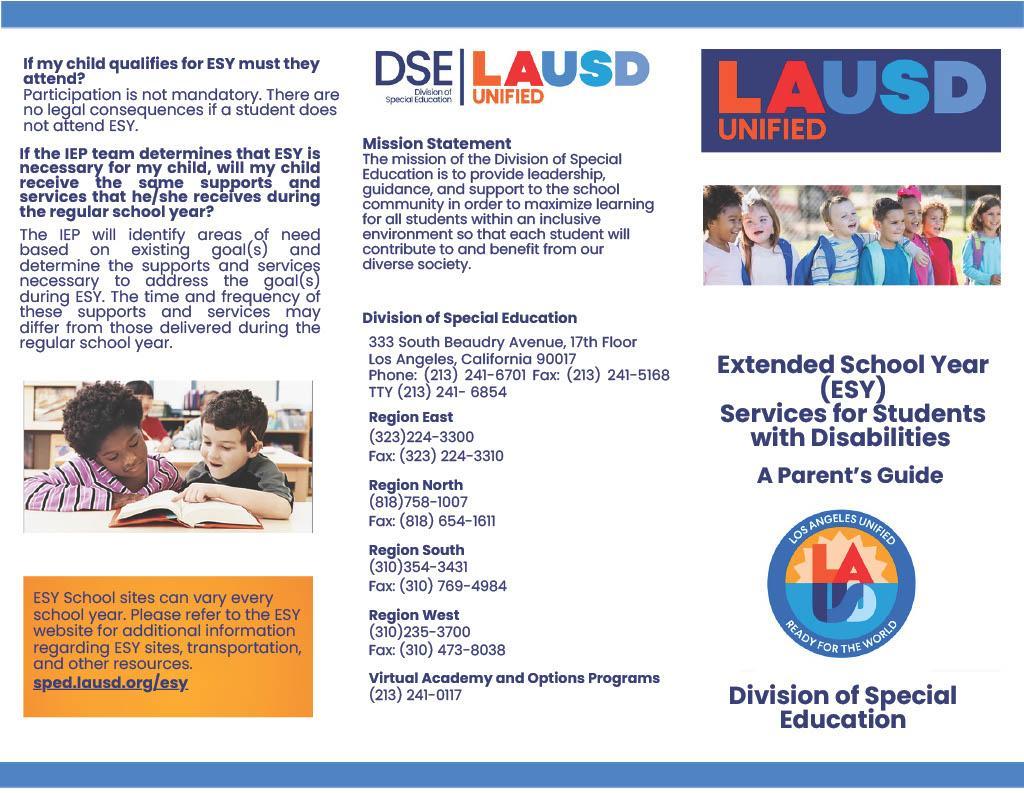 ESY Brochure