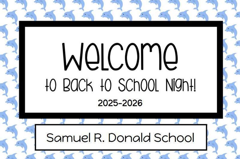 SRD Back to School Night Presentation 2025