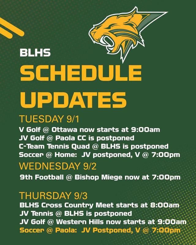 Schedule Update