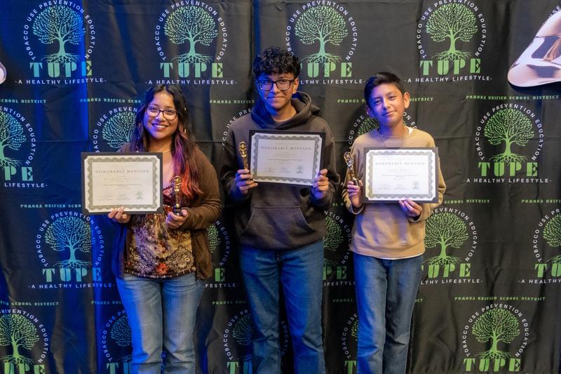 Anti-Vaping PSA Film Festival Award Winners!
