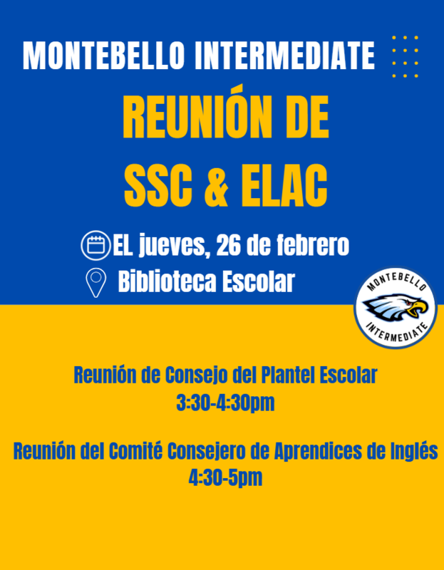 SSC-ELAC meeting