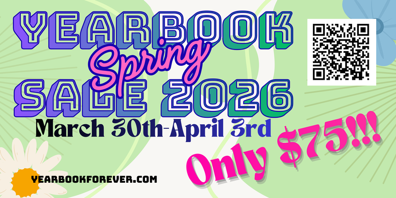 Yearbook Sale!!
