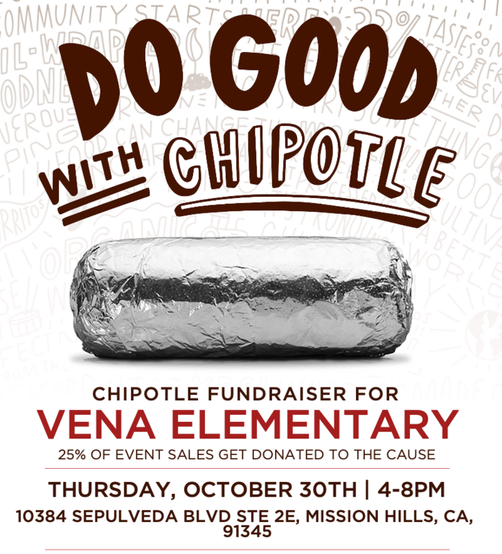 Chipotle Fundraiser Poster