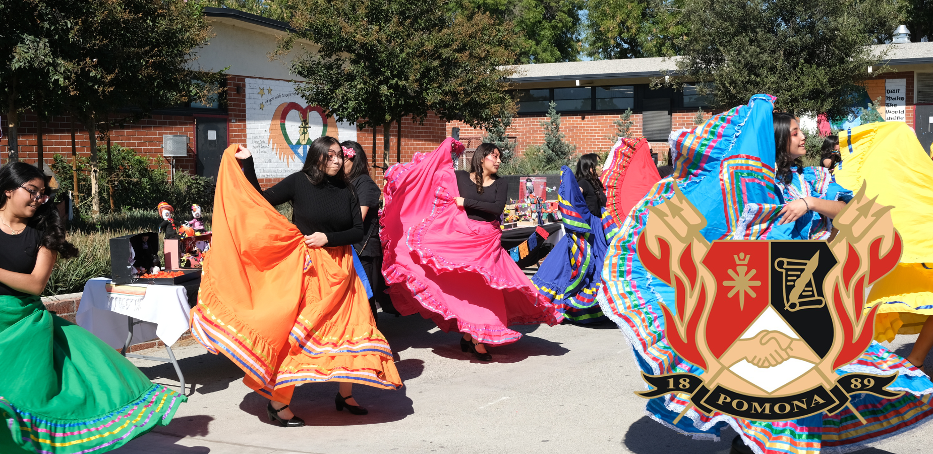 Pomona HS shuffle banner for homepage