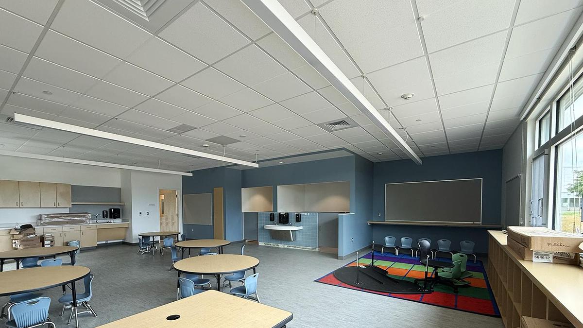 Fern Hill addition pre-K classroom