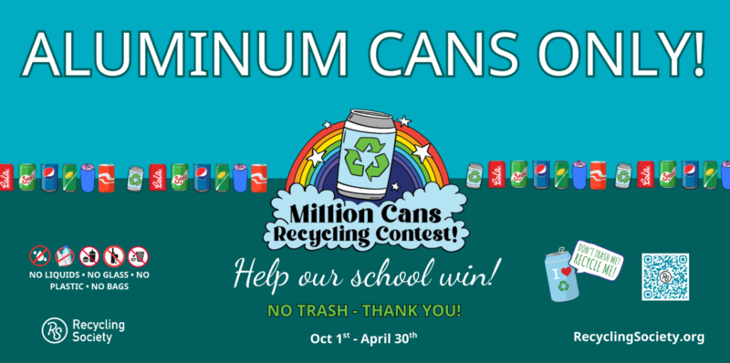 Million Cans Recycling Contest - Oct. 1-Apr.30 Featured Photo