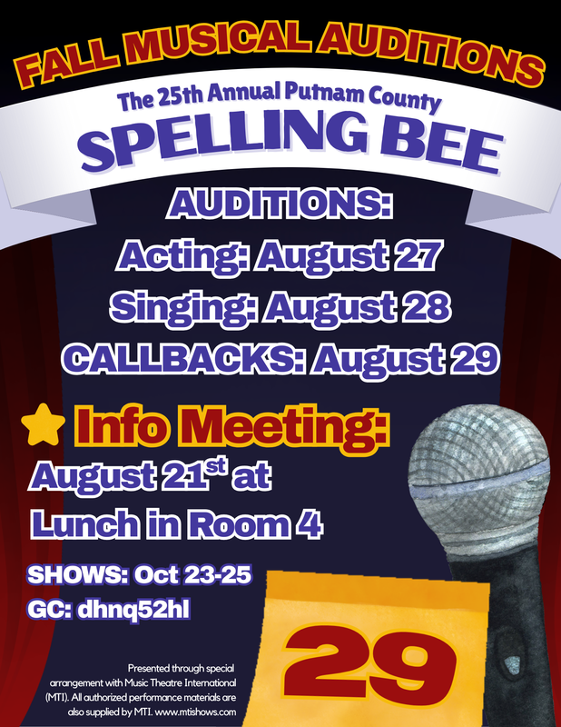 fall auditions