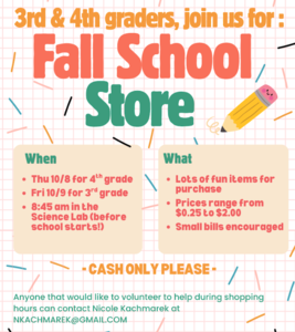 Fall School Store