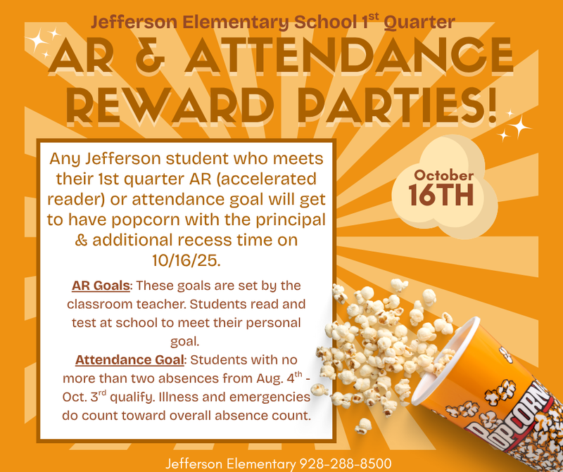 1st Quarter AR & Attendance Reward Featured Photo
