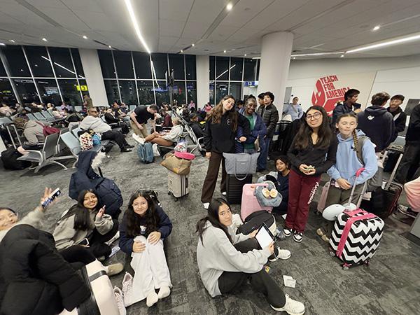 ready at the airport