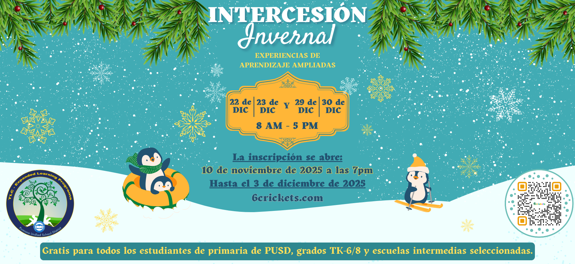 La inscripción para el periodo intersemestral de invierno se abre el 11/10 a las 19:00.