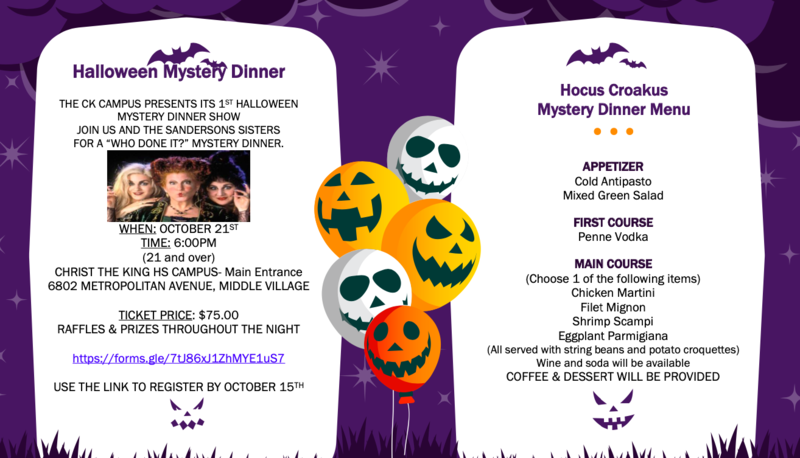 Halloween Mystery Dinner Featured Photo