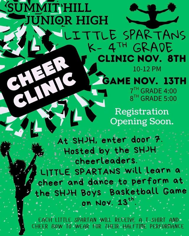 Little Spartans Cheer Clinic