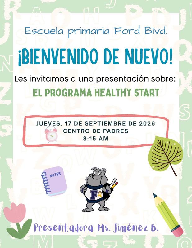 bienvenidos a healthy start taller para padres