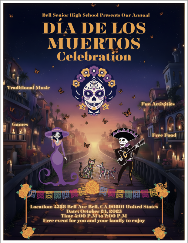 Día De Los Muertos Celebration Event