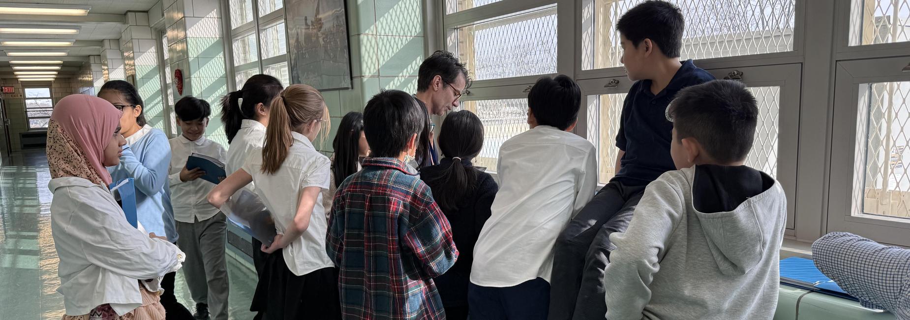 kids practicing debate