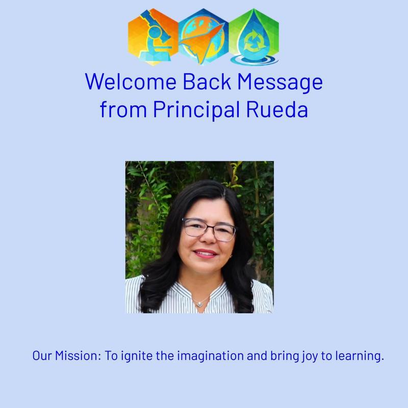 Welcome Back Message