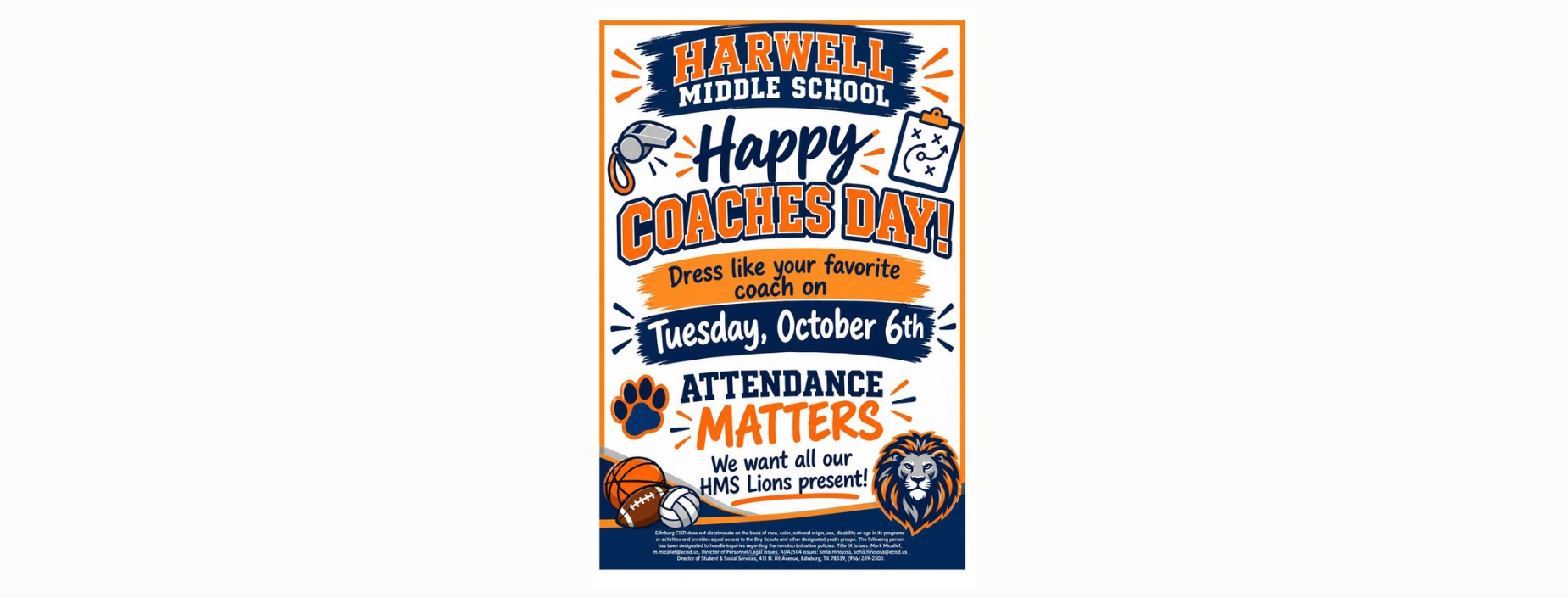 Coaches Day
