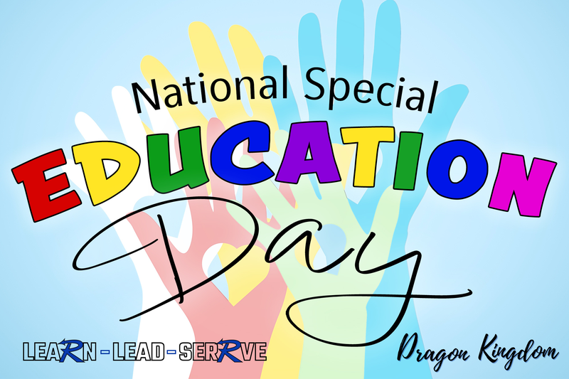 National Special Education Day Banner
