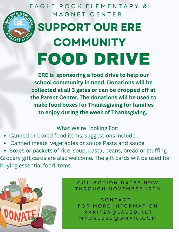 ERE Food Drive Featured Photo