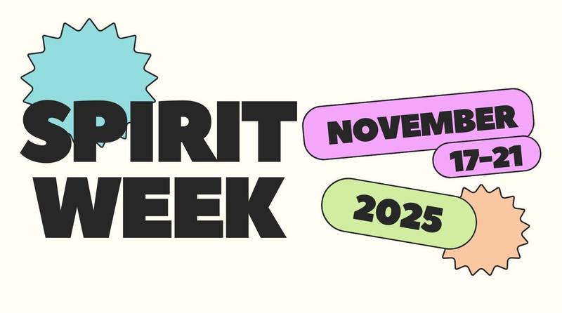 Spirit week poster