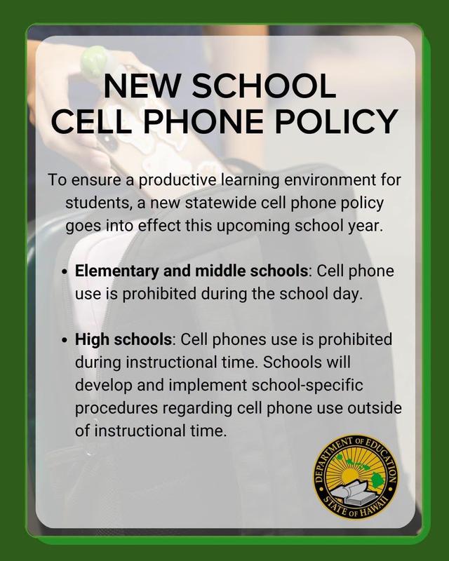 DOE Cell Phone Policy