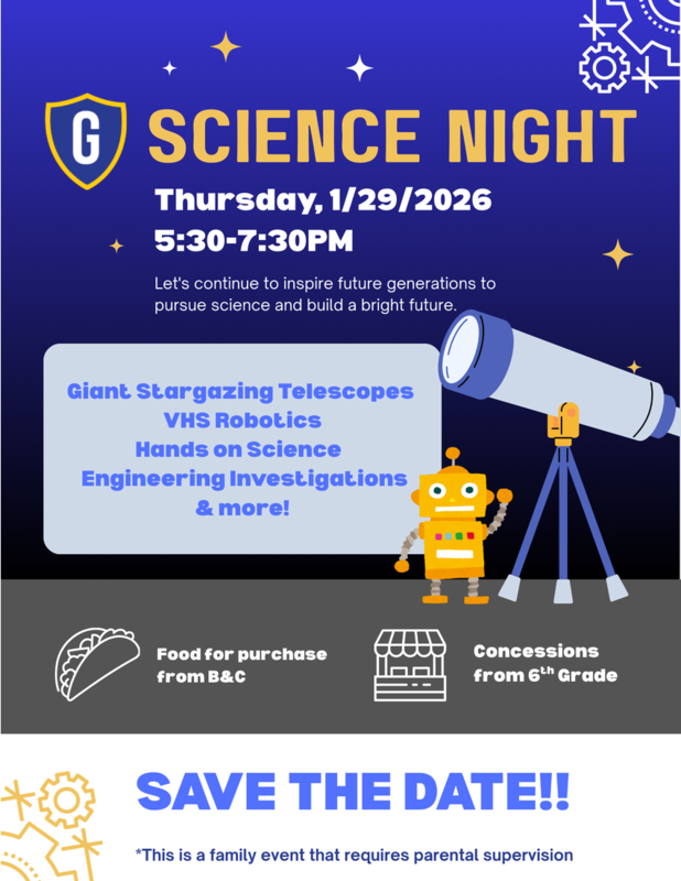 Science Night: January 29, 2026