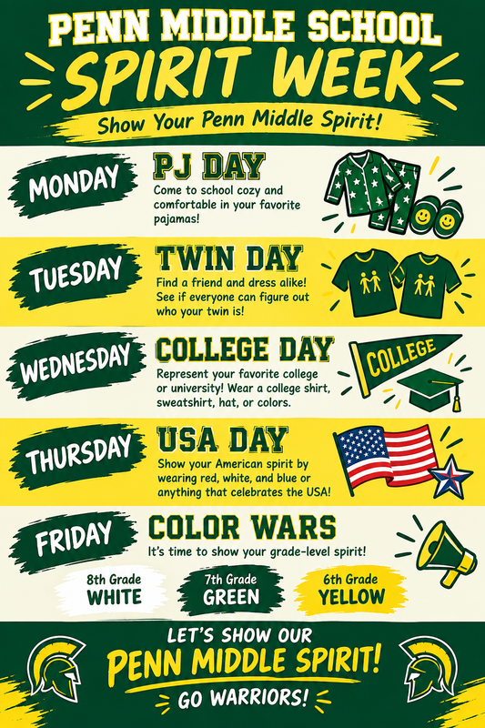 spirit week themes