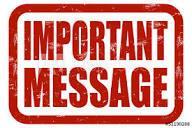 Important Message