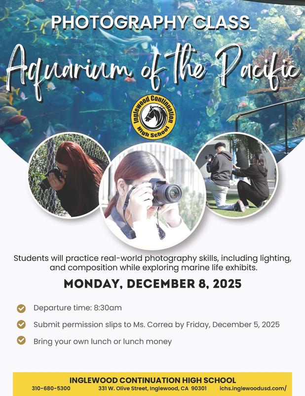 Aquarium of the Pacific Field Trip